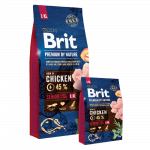 Brit Premium by Nature Senior L+XL sausas maistas &scaron;unims, 15 kg