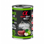Alpha Spirit Duck konservai su antiena ir žaliais obuoliais &scaron;unims, 400 g