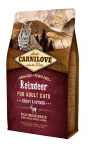Carnilove Reindeer Adult Cat Energy & Outdoor sausas maistas katėms, 400 g