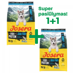 Josera High Protein Junior Sea Fish sausas pa&scaron;aras su žuvimi jauniems &scaron;unims, 3 kg