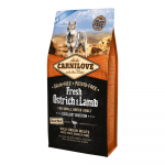 Carnilove Fresh Ostrich & Lamb Small Breed sausas maistas &scaron;unims, 1.5 kg