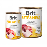 Brit Care Chicken Pate & Meat konservai &scaron;unims, 400 g