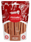 Ficcaro jautienos ir antienos filė skanėstai &scaron;unims ir katėms, 100 g