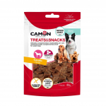 Camon Treats & Snacks skanėstai kubeliai su arkliena &scaron;unims, 80 g