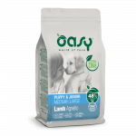 Oasy Puppy Medium & Large Lamb sausas maistas su ėriena &scaron;uniukams, 12 kg