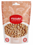 Ficcaro mink&scaron;ti la&scaron;i&scaron;os kubeliai skanėstai &scaron;unims ir katėms, 100 g