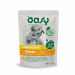 Oasy Adult Hairball gulia&scaron;as nuo plaukų gumuliukų formavimosi katėms, 85 g