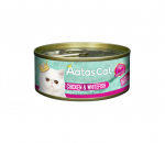 Aatas Cat Creamy Chicken & White fish konservai katėms, 80 g