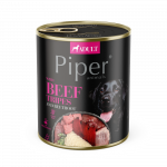 Piper konservai su jautienos žarnokais ir burokėliais &scaron;unims, 800 g