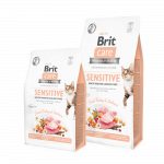 Brit Care Cat Sensitive Healthy Digestion sausas maistas katėms, 400 g