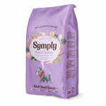 Symply Adult Small Breed sausas pa&scaron;aras su &scaron;viežia kalakutiena mažų veislių &scaron;unims, 2 kg