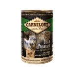 Carnilove Wild Meat Duck & Pheasant konservai &scaron;unims, 400 g