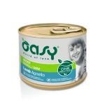 Oasy Adult Mini Lamb vieno baltymo konservai su ėriena suaugusiems mažų veislių &scaron;unims, 200 g