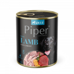 Piper konservai su ėriena ir morkomis &scaron;unims, 800 g