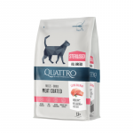 Quattro Extra Salmon Sterilised sausas pa&scaron;aras su la&scaron;i&scaron;a sterilizuotoms katėms, 1.5 kg