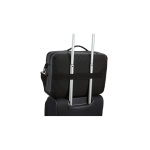 Case Logic | Era Hybrid Briefcase | Fits up to size 15.6 " | Messenger - Briefcase/Backpack | Shoulder strap | Obsidian