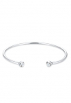 Elli Apyrankė &raquo;Armreif Wei&szlig; 925 Sterling Silver su kristalai von Swarovski&reg;&laquo;