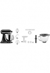 KitchenAid Virtuvinis kombainas &raquo;5KSM125EBM juoda spalva MATT&laquo; Gratis Mėsmalė Indas Priedas (Wert: ca.238- UVP)