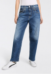 Herrlicher Laisvo stiliaus džinsai &raquo;Brooke Denim&laquo; su klostės ant liemuo