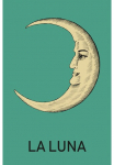 queence Paveikslas ant drobės &raquo;Der Mond&laquo; Kunst | Modern | Dekoracija Premium-Leinwandstoff Handarbeit i&scaron; Deutschland