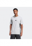 adidas Sportswear Mar&scaron;kinėliai &raquo;ESSENTIALS 3-STREIFEN SINGLE JERSEY&laquo; su Mar&scaron;kinėliai apvalia i&scaron;kirpte i&scaron; medvilnė mink&scaron;ta Single trikotažas