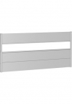 Biohort Juosta 3 Metall-Paneele 1 Acrylglas-Paneel ir 2 Schienen LxH: 194x91 cm