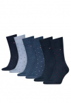 Tommy Hilfiger Kojinės &raquo;TH MEN SOCK 6P DOT ECOM&laquo; 6 pora gepunktet ir universal