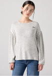 Levi's&reg; Kids Mar&scaron;kinėliai ilgomis rankovėmis &raquo;LVG HACCI STRIPED LS KNIT Topas in Ringeloptik for Girls