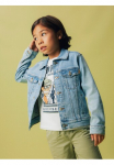 Name It Džinsinis &scaron;varkelis &raquo;NKMJAGGER dėl Jungen su Brusttaschen ir elastingas Denim&laquo; regular forma Džinsai Abriebeffekte Umlegekragen
