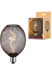 Paulmann LED lemputės &raquo;Metallic Glow Standard 230V LED Globe dimmbar Schwarz&laquo; E27 1 Stk.