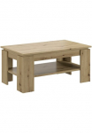 Home affaire Kavos staliukas &raquo;Kalmar rechteckig 100 x 60 cm 1 Ablageboden&laquo; 1 dalys Sofatisch pristatomas stalas Kaffetisch Wohnzimmertisch coffee table