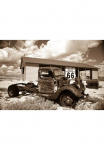 Papermoon Fototapetas &raquo;Rosty Truck&laquo;
