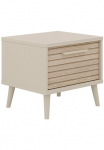 PAIDI Naktinis staliukas &raquo;EEFJE in Beige lovos stalčius su Soft-Close verschiedene Ausf&uuml;hrungen&laquo; B/H/T ca. 48/43/41cm madingas ir langlebiger naktinis staliukas i&scaron; mediena gepr&uuml;fte kokybi&scaron;kas audinys
