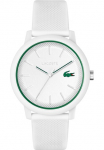 Lacoste Laikrodis &raquo;.12.12&laquo; laikrodis laikrodis Vyri&scaron;kas laikrodis Mineralglas Silikonarmband
