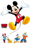 Komar Sienos lipdukai &raquo;Mickey and Friends - Gr&ouml;&szlig;e 50 x 70 cm&laquo; selbstklebend Sienų lipdukai vaikų kambario baldų komplektas
