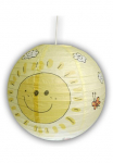 niermann &Scaron;viestuvas &raquo;Papier-Pendelleuchte Sunny&laquo; E27 1 Stk. vaikų kambario baldų komplektas Vaiki&scaron;kas &scaron;viestuvas