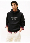 Tommy Hilfiger Sportinis megztinis su gobtuvu &raquo;OVAL GRAPHIC Bliuzonas Regular forma