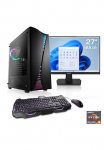 CSL Gaming-PC-Komplettsystem &raquo;Levitas V26320&laquo; 27 &Prime; AMD Ryzen 5 Radeon Graphics 32 GB RAM 1.000 GB SSD