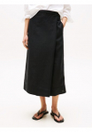 Tommy Hilfiger Sujuosiamas sijonas &raquo;ESS LINEN KNEE WRAP SKIRT&laquo; su linas