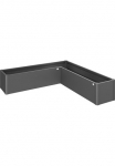 Biohort Paauk&scaron;tinta lysvė &raquo;BELVEDERE L-Form mini 2 verschiedene Farben&laquo; 201x201x45 cm extrem langlebig i&scaron; metalas