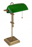 GLOBO LIGHTING Stalo &scaron;viestuvas &raquo;ANTIQUE&laquo; E27 1 Stk. Klasikinio stiliaus Schreibtischleuchte Antik-look stalinis &scaron;viestuvas Bankerlamp