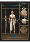 Komar Paveikslas &raquo;Star Wars Toy Rey&laquo; Star Wars 1 Stk. dalys paveikslas zur dekoracija im vaikų kambario baldų komplektas - be grotelės