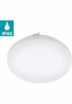 EGLO LED lubinis &scaron;viestuvas &raquo;FRANIA lubinis &scaron;viestuvas wei&szlig; geringe Aufbauh&ouml;he 1x146 Watt B&uuml;ro IP44&laquo; LED-Board 1 Stk. Warmwei&szlig; Wohzimmer K&uuml;che Esszimmer Flur modern ovali 1600 Lumen 33x7cm
