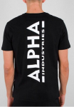 Alpha Industries Palaidinė apvalia i&scaron;kirpte &raquo;Backprint T&laquo;