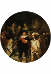 Art for the home Sienos lipdukai &raquo;Die Nachtwache Rembrandt&laquo;