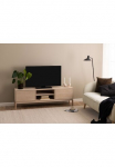 ACTONA GROUP Spintelė televizoriui &raquo;Linley TV-Staliukas TV staliukas Fernsehtisch&laquo; Eichenfurnier 2 durys 2 lentyna Lamellenfront B: 160cm