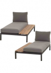 Siena Garden Garten-Essgruppe &raquo;Alvida&laquo; 2 Stk. dalys