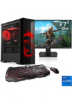 CSL Gaming-PC-Komplettsystem &raquo;HydroX V29569 MSI Dragon Advanced Edition&laquo; 27 &Prime; Intel&reg; GeForce RTX 3050 16 GB RAM 500 GB SSD