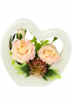 I.GE.A. Dirbtinė gėlė &raquo;Rosenarrangement&laquo; in Keramikvase