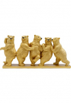 Kare Design Dekoratyvinė figurėlė &raquo;Deko figurėlė Tipsy Dancing Bears 14cm&laquo;